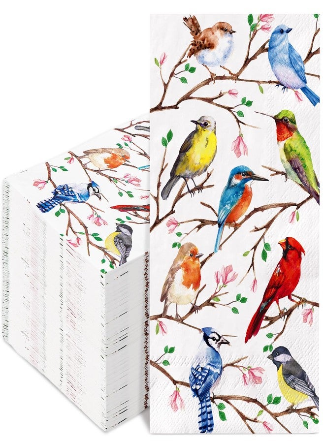 JarThenaAMCS مناديل ضيوف JarThenaAMCS، 100 قطعة، مناديل ورقية ملونة للاستخدام مرة واحدة، بتصميم كلاسيكي، مناسبة لحفلات أعياد الميلاد وحفلات استقبال المولود الجديد، ولوازم المائدة. - Image 1